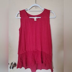 Fuschia tank long